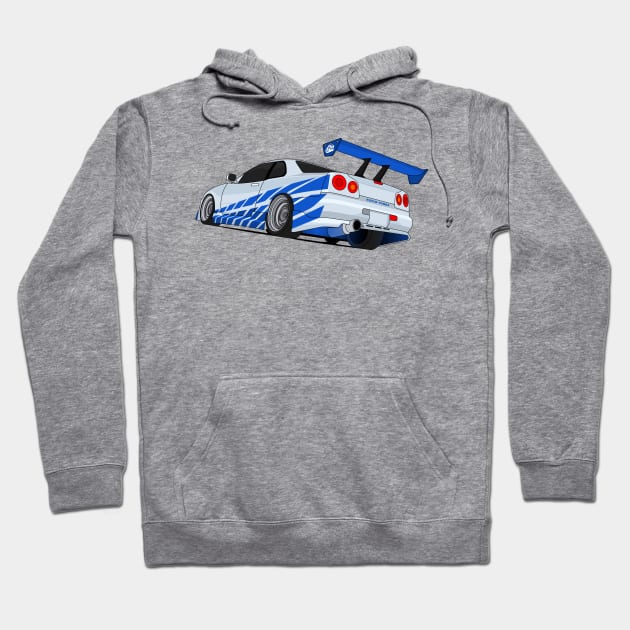 Nissan skyline hoodie cheap